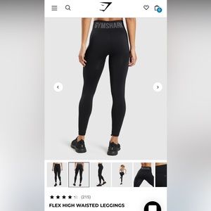 Gymshark High Waisted Flex Leggings